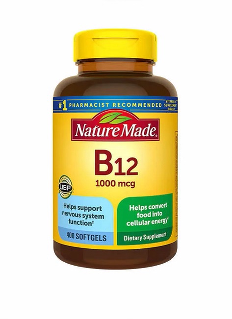 Nature Made Vitamin B-12 1000mcg 400 Tablets